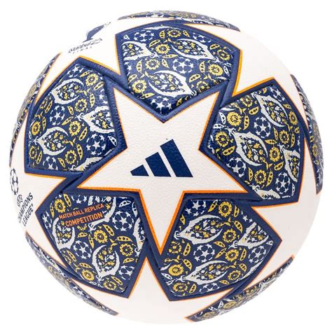 adidas Fußball Competition Champions League Istanbul Weiß Blau Orange