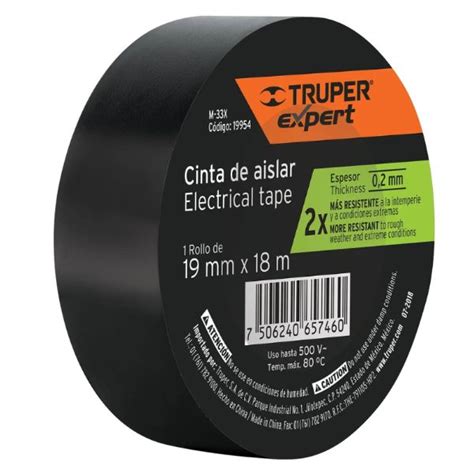 Cinta De Aislar Negro Mts Truper Expert Electr Nica Guatemala Oxdea