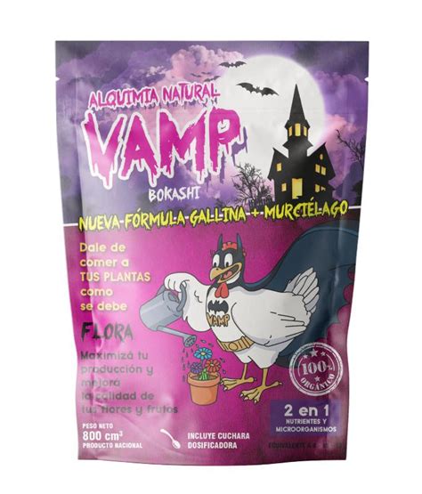 VAMP FLORA MURCIELAGO GALLINA 800 ML Lust Grow