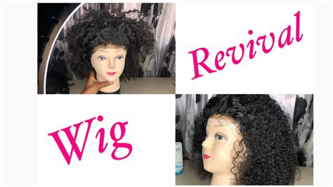 How To Revive Your Curly Wigs Youtube