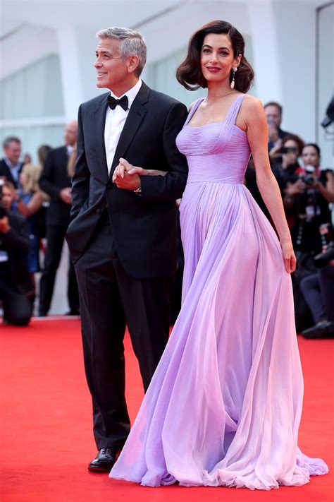 Amal Clooney Wore an Atelier Versace Gown for Her First Red-Carpet Appearance Since the Birth of ...