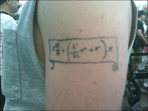 The Astrodyke Schr Dinger Equation The Tattoo