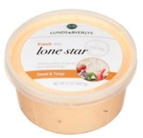 Lunds And Byerlys Recalls Lone Star Dip For Potential Mold