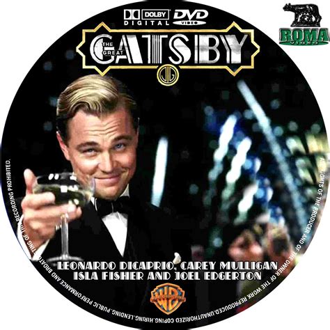 The Great Gatsby Dvd Label