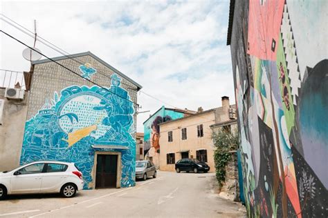 Murali U Vodnjanu Ine Pravu Street Art Galeriju Na Otvorenom