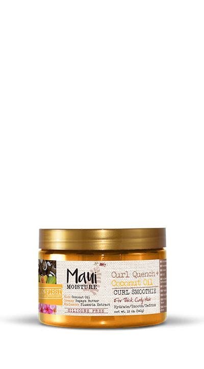 Maui Moisture Curl Quench Coconut Oil Curl Smoothie Reviews