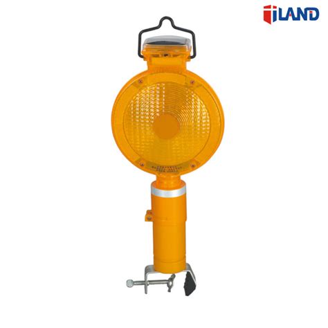 Solar Emergency Led Road Traffic Blinker Safety Flashings Warning