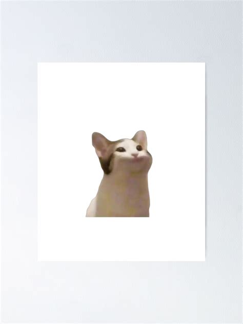 "Copy of Popcat meme popcat gif" Poster by Treos | Redbubble