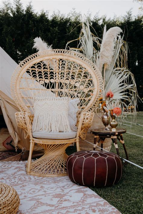 Natural Coloured Peacock Chair A Day To Remember Event Hire