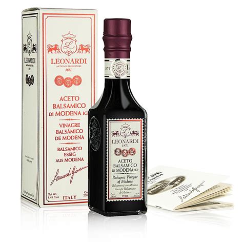 Leonardi Aceto Balsamico Di Modena IGP G G A Francobollo 6 Jahre