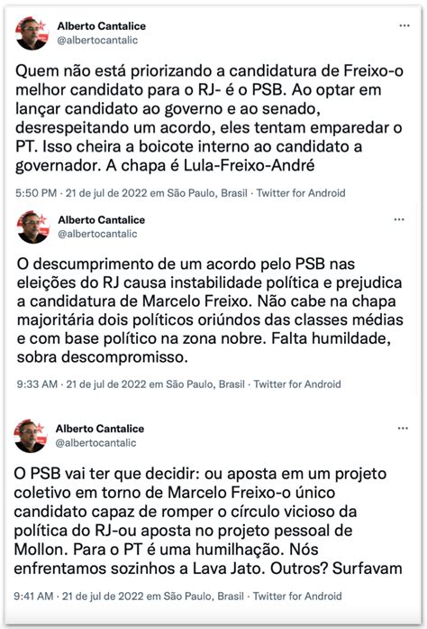 Petistas criticam Molon por pré candidatura ao Senado