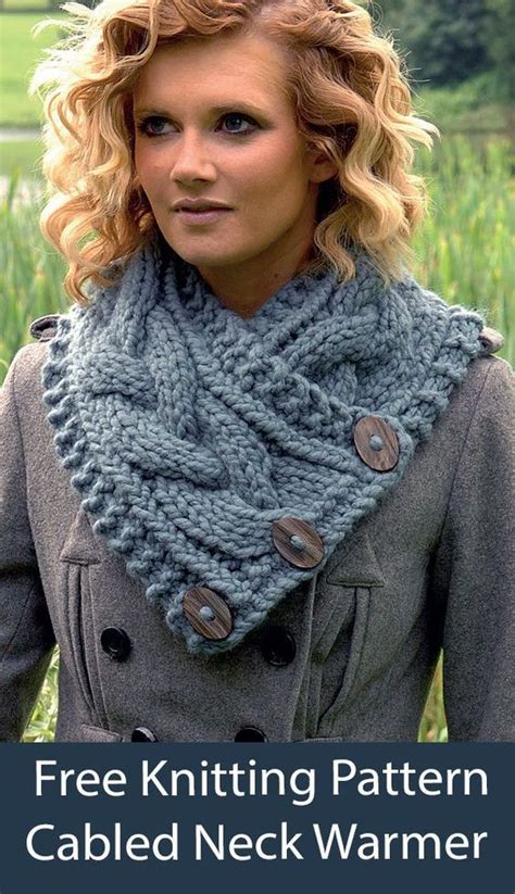 Buttoned Cowl Knitting Patterns Artofit