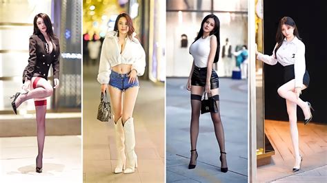 Mejores Street Fashion Tiktok Douyin China The Hottest Girl Street