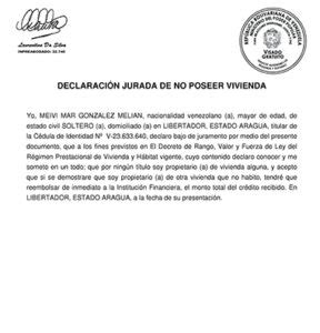 Como Sacar el Certificado de No Poseer Vivienda Guía2025