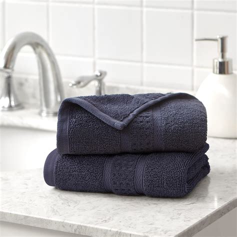 Nautica Hand Towels Absorbent And Fade Resistant Cotton