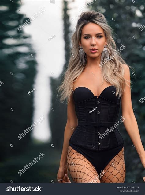 Portrait Sexy Woman Stunning Blonde Model Stock Photo Shutterstock