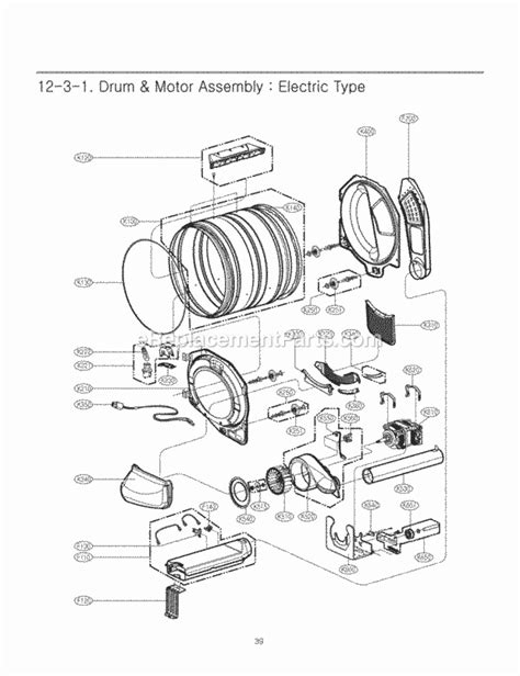 Lg Electric Dryer Parts