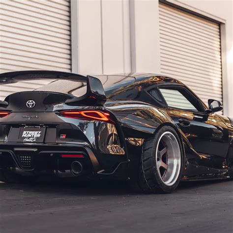 Streethunter Designs Rear Wing For A90 Toyota Supra Kthnxbye Racing