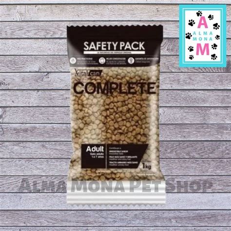 Vital Can Complete Gato Adulto Safety Pack 1 Kg Alma Mona Pet Shop