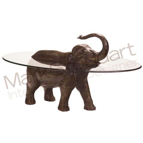 Bespoke Bronze Sculpture | Mark Stoddart | Elephant Coffee Table