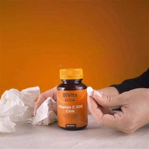 BiVITS VITAMIN C 500 I CINK 60 Tableta Apoteka Belladonna Web Shop