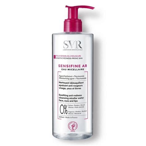 Svr Sensifine Ar Anti Redness Micellar Cleansing Water 400ml Lyskin