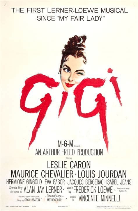 Gigi : Extra Large Movie Poster Image - IMP Awards