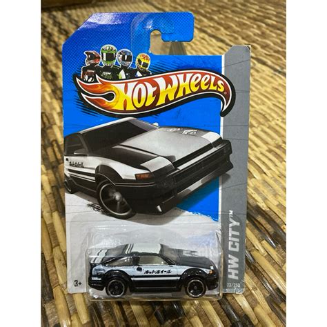 Hot Wheels Toyota AE Corolla AE Shopee Malaysia