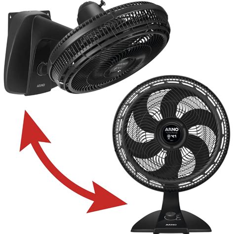 Ventilador De Mesa E Bancada E Parede Arno Cm Grande Potente Turbo