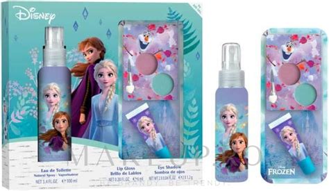 EP Line Disney Frozen Set Edt 100ml Lip Gloss 6ml Eye Shadow 4