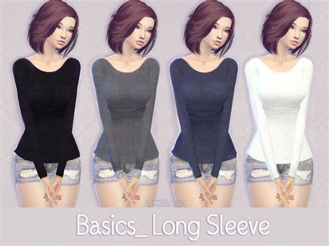 The Sims Resource - Long Sleeve Shirt