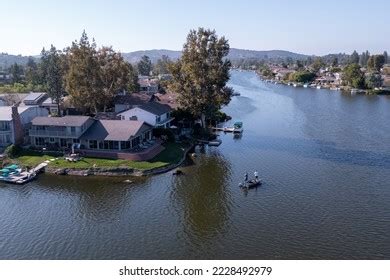 Westlake Village California Aerial Houses On Stock Photo 2228492979 ...