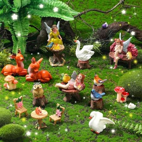 Amazon Wenqik Pcs Garden Accessories Mini Fairies For Garden