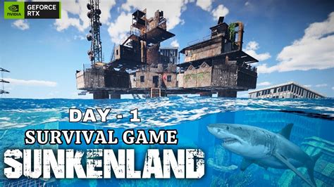 Day In New Survival Game Sunkenland Gameplay Sinhalagameplay