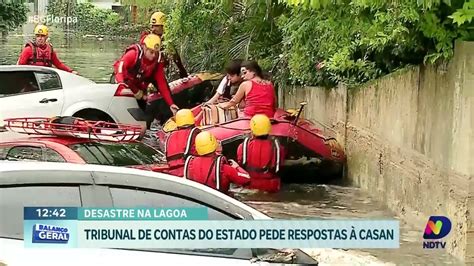 Tribunal de Contas pede explicações à CASAN sobre desastre na Lagoa da