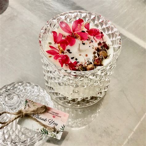 Size Lớn Nến Thơm Handmade Pha Lê Hương Hoa Hồng 200gram Shopee