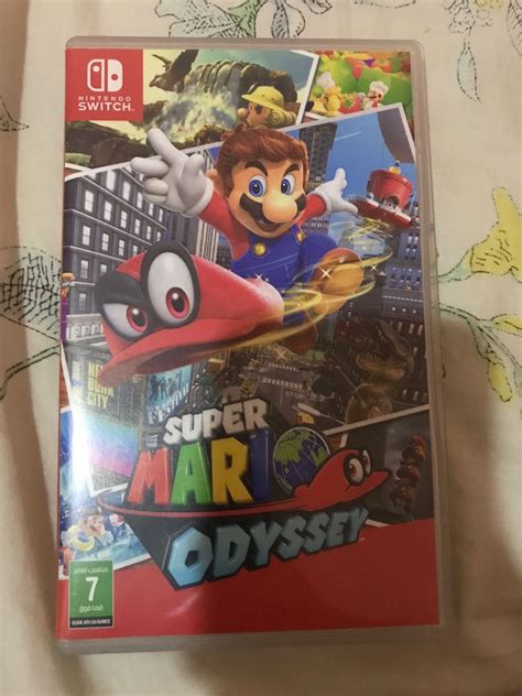 Super Mario Odyssey Nintedo Switch Game Second Bekas Video Game Game Di Carousell