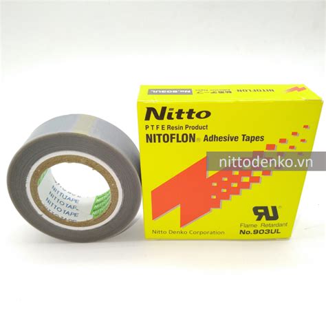 NITOFLON Adhesive Tape No 903UL Size 0 18mm X 19mm X 10m NITTO DENKO