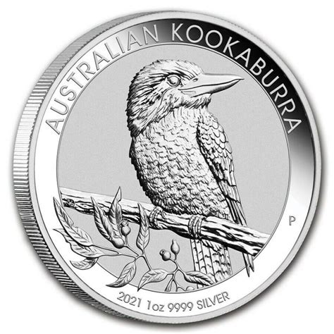 AUSTRALIE 1 Dollar Argent 1 Once Kookaburra 2021