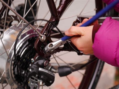 Electric Bike Tire Repair