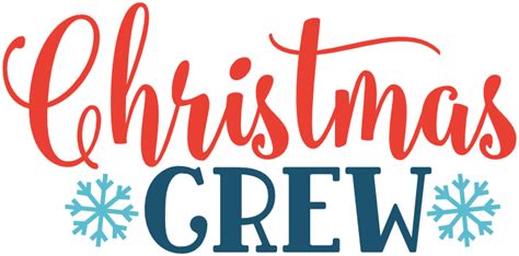 Christmas Crew Free Svg Files