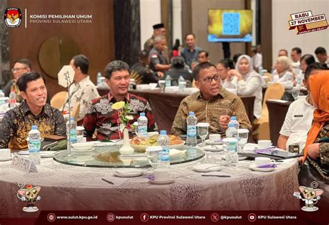 Ketua Kpu Sulut Hadiri Rakor Kesiapan Penyelenggara Pilkada Serentak