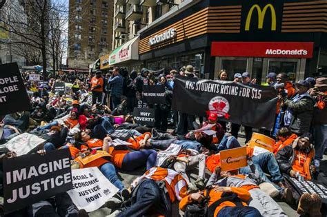 Mcdonalds Workers Demand Higher Wages In Day Of Global Protests