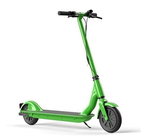 Premium AI Image | Electric scooter green