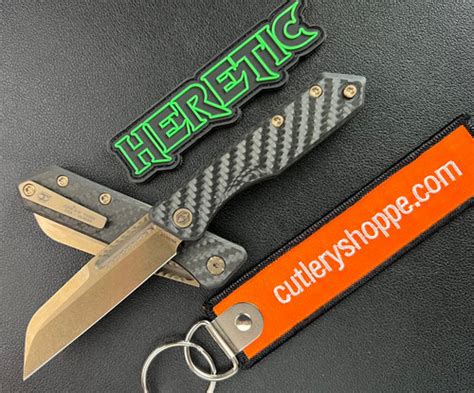 Heretic Knives Jinn Slipjoint Folder 30 Bronze Finish Cpm Magnacut