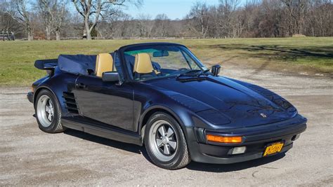 1988 Porsche 911 Turbo Cabriolet Slant Nose M505 Vin Wp0eb0931js070500