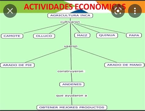 Explica Los Principios De La Econom A Inca En Un Mapa Conceptual