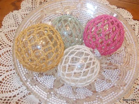 Free Crochet Christmas Ball Cover Patterns You Will Find Free Holiday