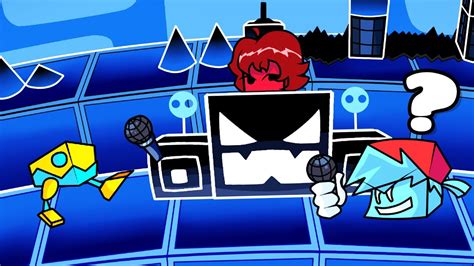 Friday Night Dashing Geometry Dash Friday Night Funkin YouTube