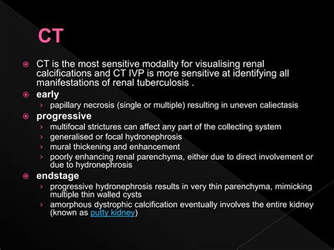 Renal tuberculosis radiology | PPT